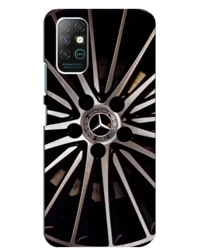 Чехол для Infinix Note 8 с картинкой «Диск Mercedes»