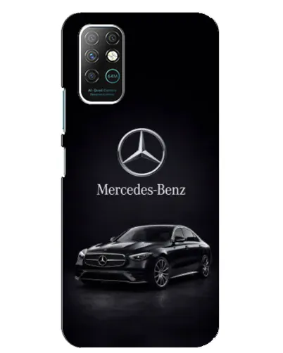 Чехол для Infinix Note 8 с картинкой «Mercedes — решетка радиатора»