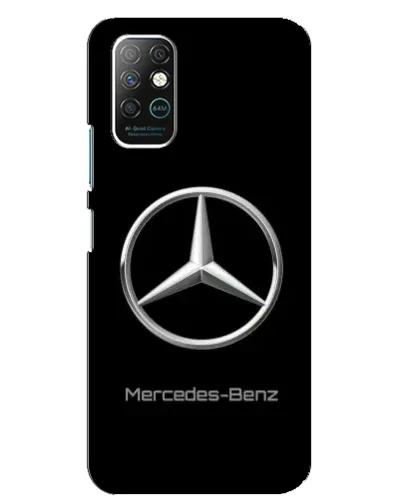 Чехол для Infinix Note 8 с картинкой «Mercedes Silver Logo»