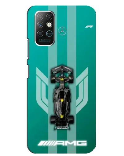 Чехол для Infinix Note 8 с картинкой «Mercedes AMG Petronas»