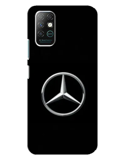 Чехол для Infinix Note 8 с картинкой «Mercedes классический лого»
