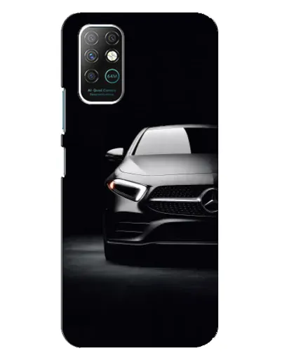 Чехол для Infinix Note 8 с картинкой «Свет фар Mercedes»