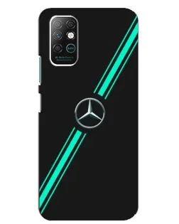 Чохол для Infinix Note 8 з картинкою «Спортивні лінії Mercedes»