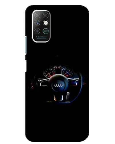 Чехол для Infinix Note 8 с картинкой «Салон Audi — руль» Чехол для Infinix Note 8 с картинкой «Салон Audi — руль»