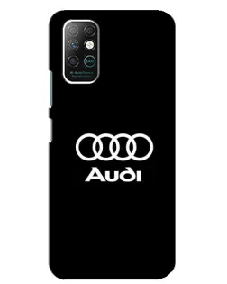 Чохол для Infinix Note 8 з картинкою «Класичне лого Audi»