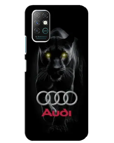 Чехол для Infinix Note 8 с картинкой «Пантера и Audi» Чехол для Infinix Note 8 с картинкой «Пантера и Audi»