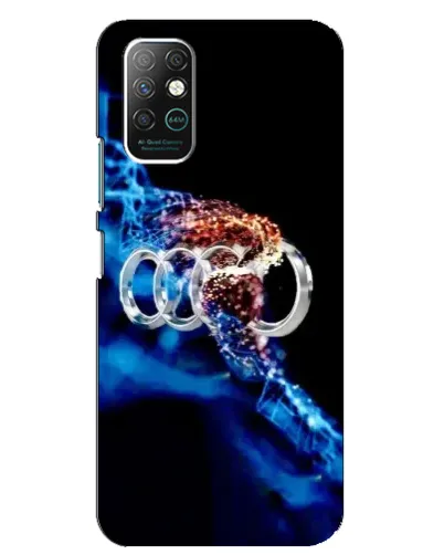 Чехол для Infinix Note 8 с картинкой «Энергия лого Audi» Чехол для Infinix Note 8 с картинкой «Энергия лого Audi»
