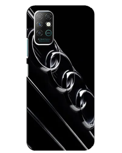 Чехол для Infinix Note 8 с картинкой «Audi — абстрактные кольца» Чехол для Infinix Note 8 с картинкой «Audi — абстрактные кольца»