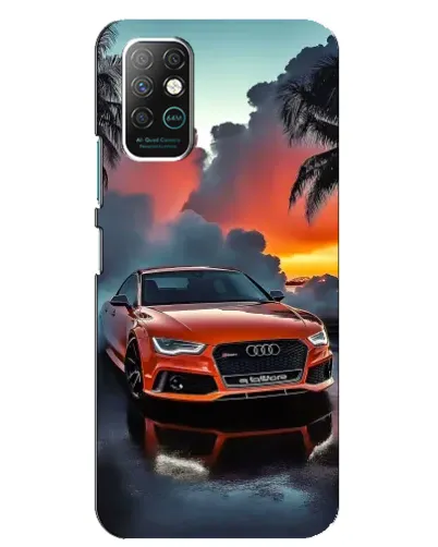 Чехол для Infinix Note 8 с картинкой «Audi — закат» Чехол для Infinix Note 8 с картинкой «Audi — закат»