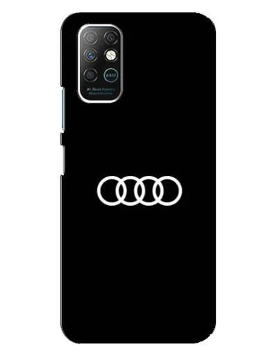 Чехол для Infinix Note 8 с картинкой «Audi White Logo» Чехол для Infinix Note 8 с картинкой «Audi White Logo»