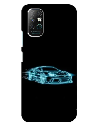 Чохол для Infinix Note 8 з картинкою «Неоновий контур Lamborghini» Чохол для Infinix Note 8 з картинкою «Неоновий контур Lamborghini»