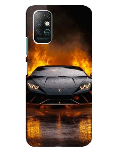Чохол для Infinix Note 8 з картинкою «Lamborghini у вогні» Чохол для Infinix Note 8 з картинкою «Lamborghini у вогні»