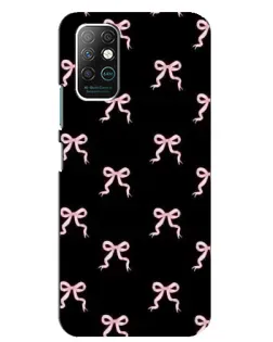 Чехол для Infinix Note 8 с картинкой «Бант-цветок»