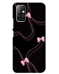 Чехол для Infinix Note 8 с картинкой «Розовые ленты»