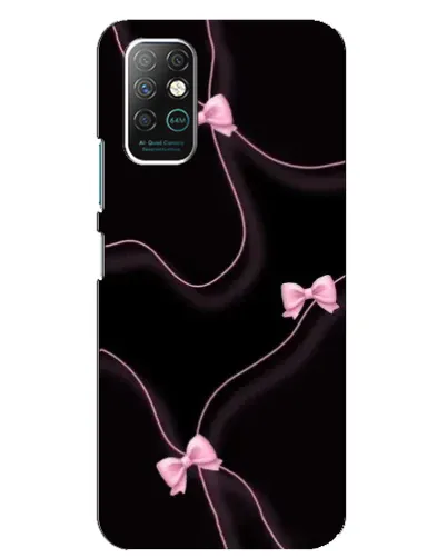 Чехол для Infinix Note 8 с картинкой «Розовые ленты»