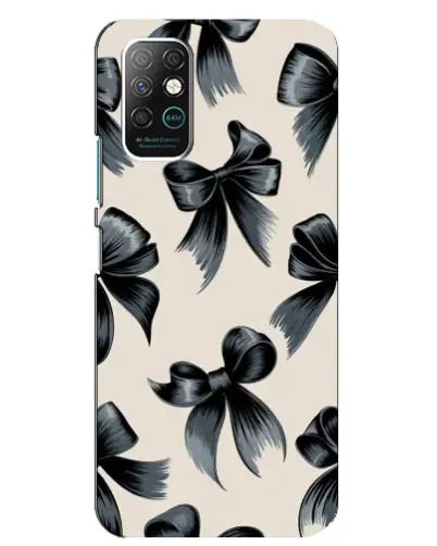 Чехол для Infinix Note 8 с картинкой «Банты Coquette»
