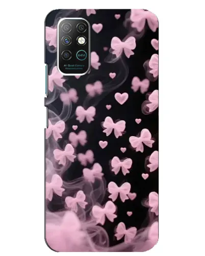 Чехол для Infinix Note 8 с картинкой «Неоновое кружево»