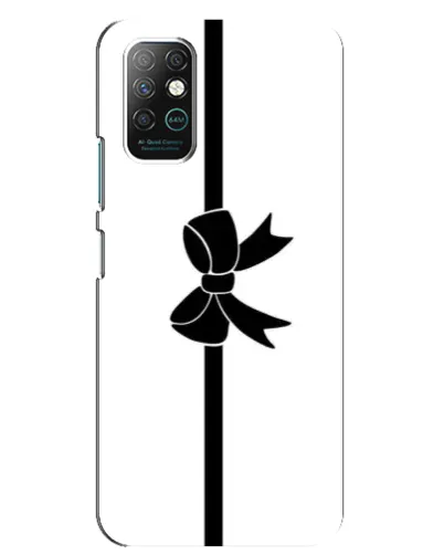 Чехол для Infinix Note 8 с картинкой «Вертикальный бант»