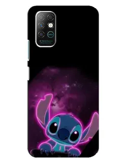 Чехол для Infinix Note 8 с картинкой «Неоновый Stitch»