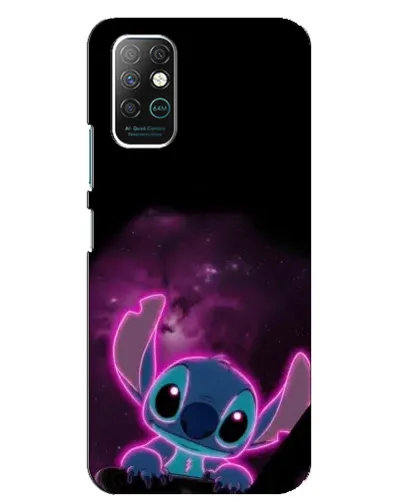 Чехол для Infinix Note 8 с картинкой «Неоновый Stitch»