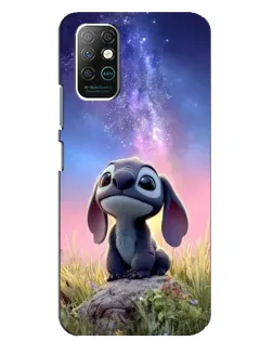 Чехол для Infinix Note 8 с картинкой «Стич на рассвете»