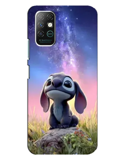 Чехол для Infinix Note 8 с картинкой «Стич на рассвете»