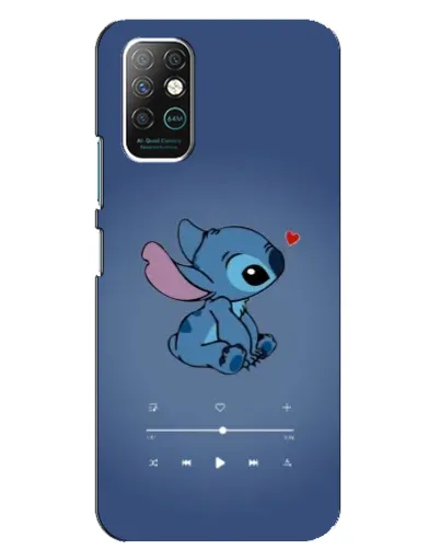 Чехол для Infinix Note 8 с картинкой «Музыкальный Stitch»
