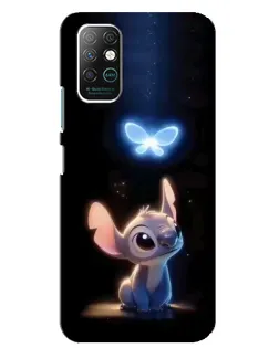 Чехол для Infinix Note 8 с картинкой «Сияющий Стич»