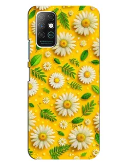 Чехол для Infinix Note 8 с картинкой «Ромашковое солнце»