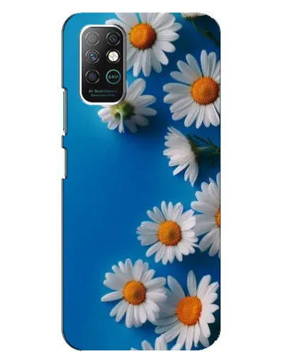 Чехол для Infinix Note 8 с картинкой «Белоснежные маргаритки»