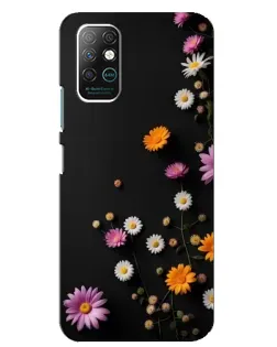 Чехол для Infinix Note 8 с картинкой «Цветочная композиция»