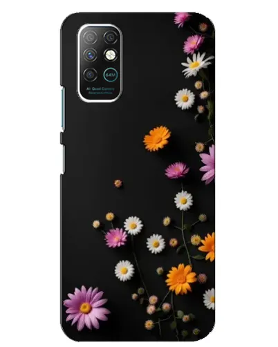 Чехол для Infinix Note 8 с картинкой «Цветочная композиция»