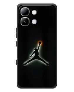 Чехол для Infinix Note Edge с картинкой «Jordan Gradient Logo»