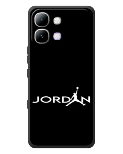 Чехол для Infinix Note Edge с картинкой «Jordan White Logo»