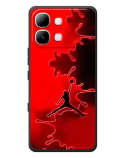 Чехол для Infinix Note Edge с картинкой «Jordan Red Smoke»
