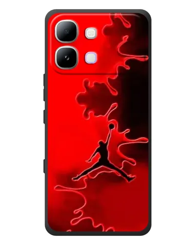 Чехол для Infinix Note Edge с картинкой «Jordan Red Smoke»