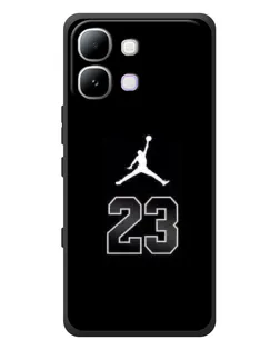 Чехол для Infinix Note Edge с картинкой «Jordan Flight 23»