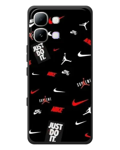 Чехол для Infinix Note Edge с картинкой «Nike Mix Pattern»