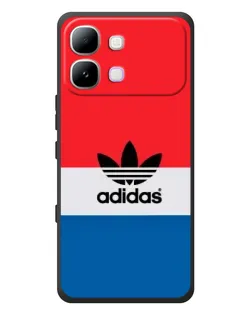 Чехол для Infinix Note Edge с картинкой «Ретро блоки Adidas»