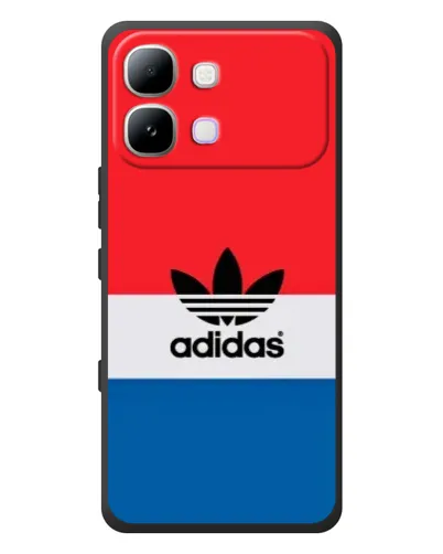 Чехол для Infinix Note Edge с картинкой «Ретро блоки Adidas»