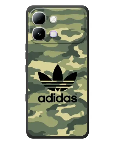 Чехол для Infinix Note Edge с картинкой «Милитари стиль Adidas»