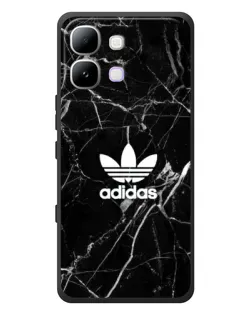 Чехол для Infinix Note Edge с картинкой «Белый мрамор Adidas»