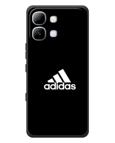 Чехол для Infinix Note Edge с картинкой «Черная классика Adidas»