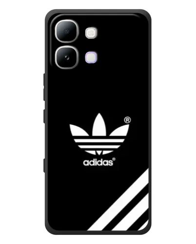 Чехол для Infinix Note Edge с картинкой «Adidas с диагональными полосами»