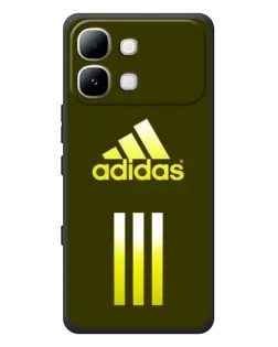 Чехол для Infinix Note Edge с картинкой «Оливковый градиент Adidas»