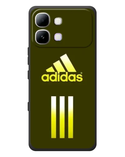 Чехол для Infinix Note Edge с картинкой «Оливковый градиент Adidas»
