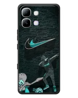 Чехол для Infinix Note Edge с картинкой «Спортивный арт Nike»