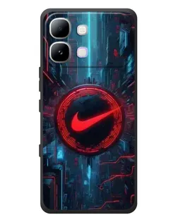 Чохол для Infinix Note Edge з картинкою «Техногенний стиль Nike»