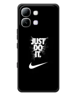 Чохол для Infinix Note Edge з картинкою «Текстовий принт Nike»
