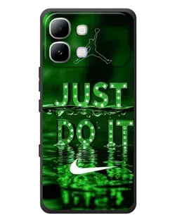 Чохол для Infinix Note Edge з картинкою «Зелений неоновий Nike»